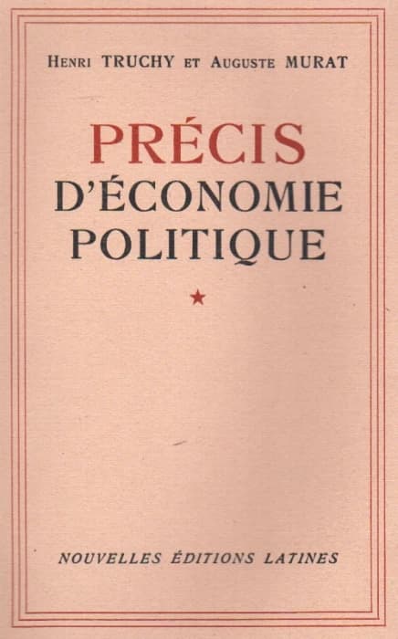Précis d'économie politique