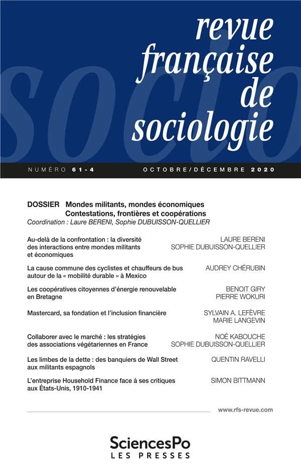 Revue francaise de sociologie t61-4
