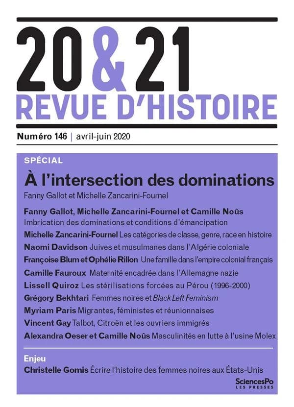 20 & 21. Revue d'histoire n.146