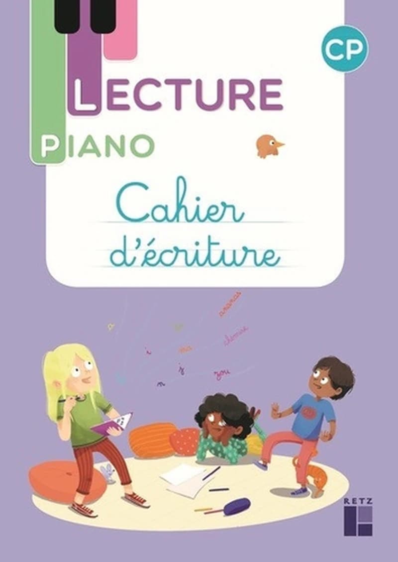 Lecture piano : cahier d'écriture ; CP (édition 2021)
