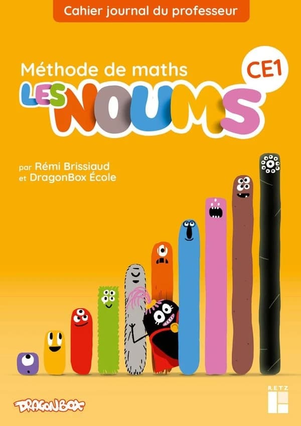 Les Noums, méthode de maths : CE1 ; guide pédagogique (édition 2022)