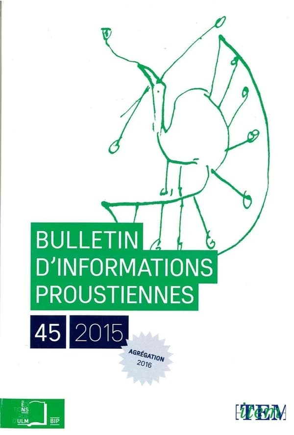 Bulletin d'informations proustiennes