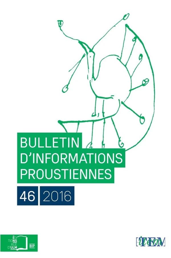 BULLETIN D'INFORMATIONS PROUSTIENNES.