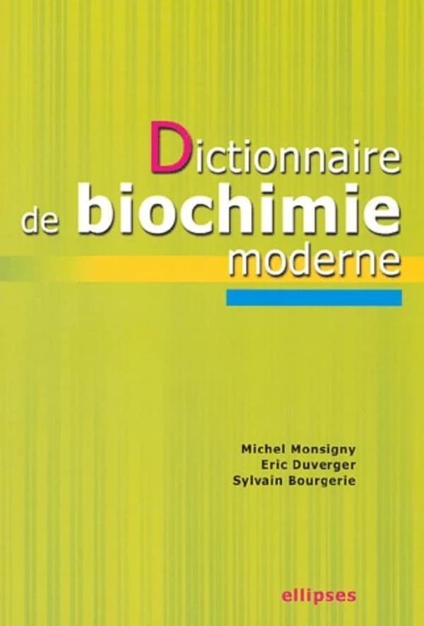 Dictionnaire de biochimie moderne