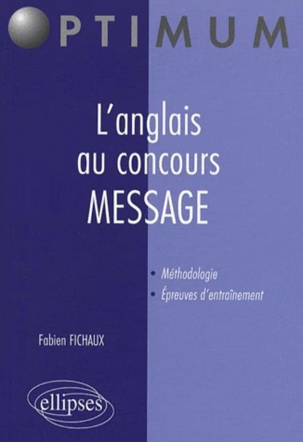 L'anglais au concours MESSAGE