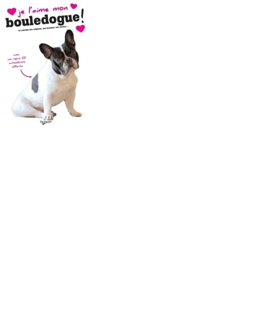 Je l'aime mon bouledogue français ! : tout ce que je dois savoir pour le rendre heureux