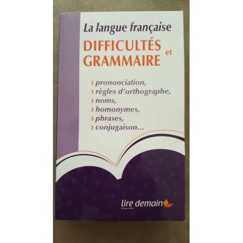 DICTIONNAIRE POCHE DIFFICULTES & GRAMMAIRE