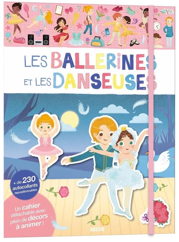 Les ballerines et les danseuses : + de 230 autocollants repositionnables