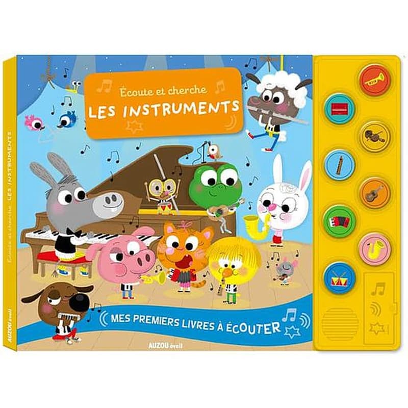 Ecoute et cherche les instruments