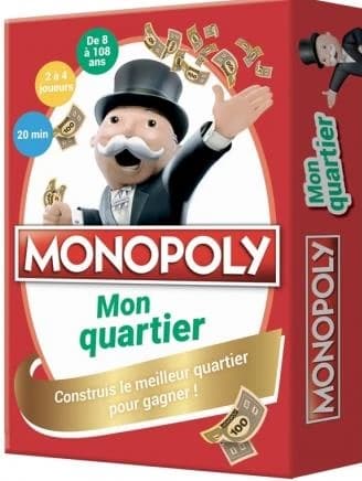 Monopoly ; mon quartier ; construis le meilleur quartier pour gagner !