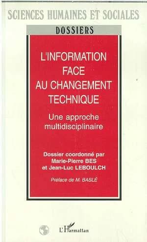 L'information face au changement technique : une approche multidisciplinaire
