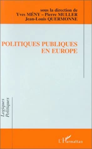 Politiques publiques en Europe : actes du colloque de l'Association française de science politique, 23-24 mars 1994