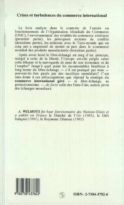 Crises et turbulences du commerce international