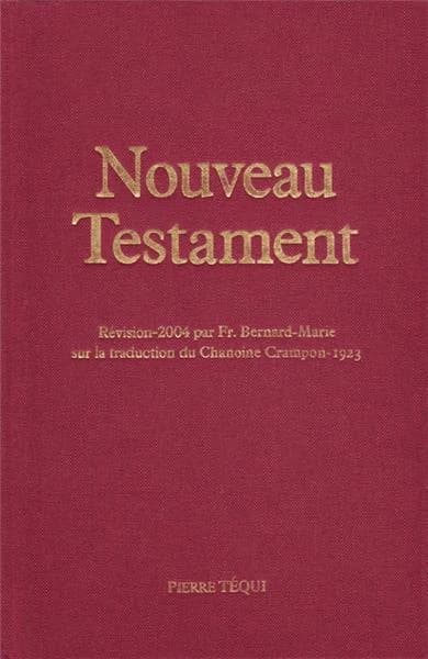 Nouveau testament : crampon 1923
