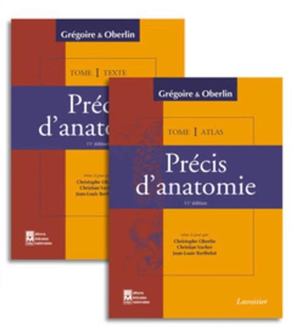 Précis d'anatomie (11e éd.) Grégoire & Oberlin