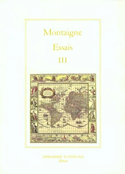 Essais. Livre III