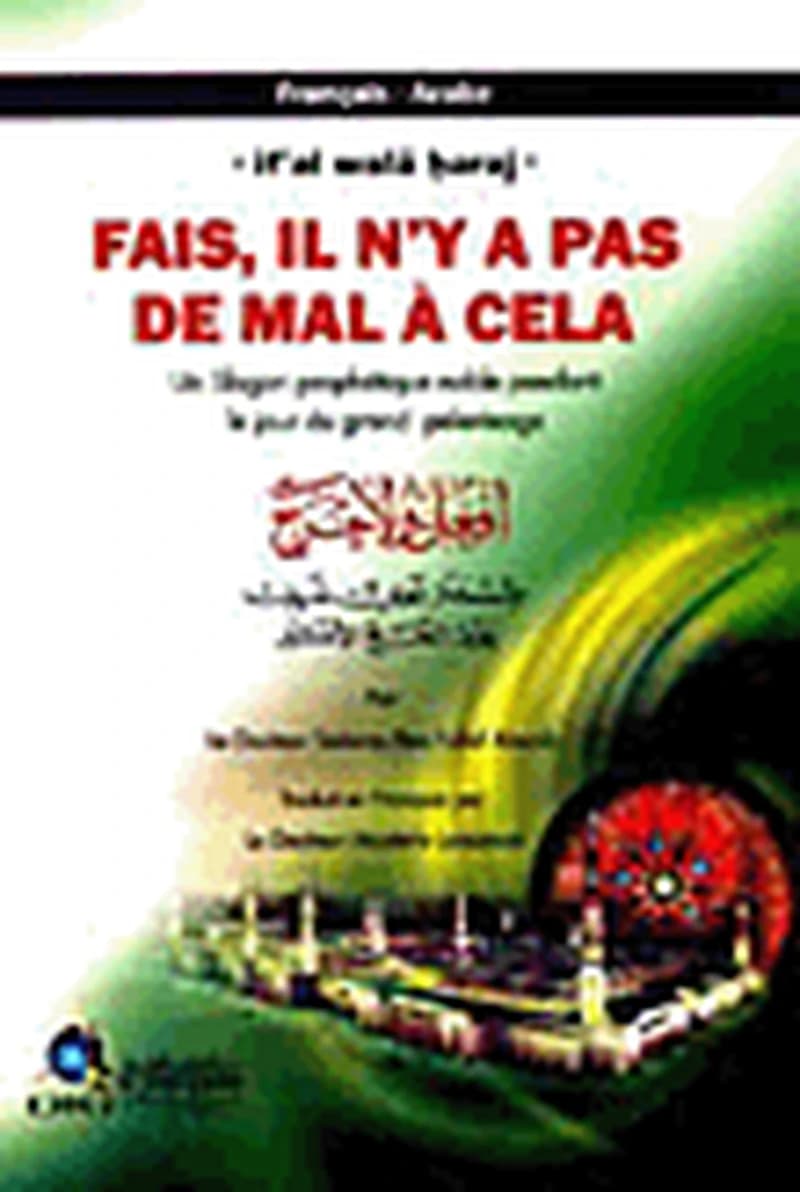 Fais, il n'y a pas de mal à celà