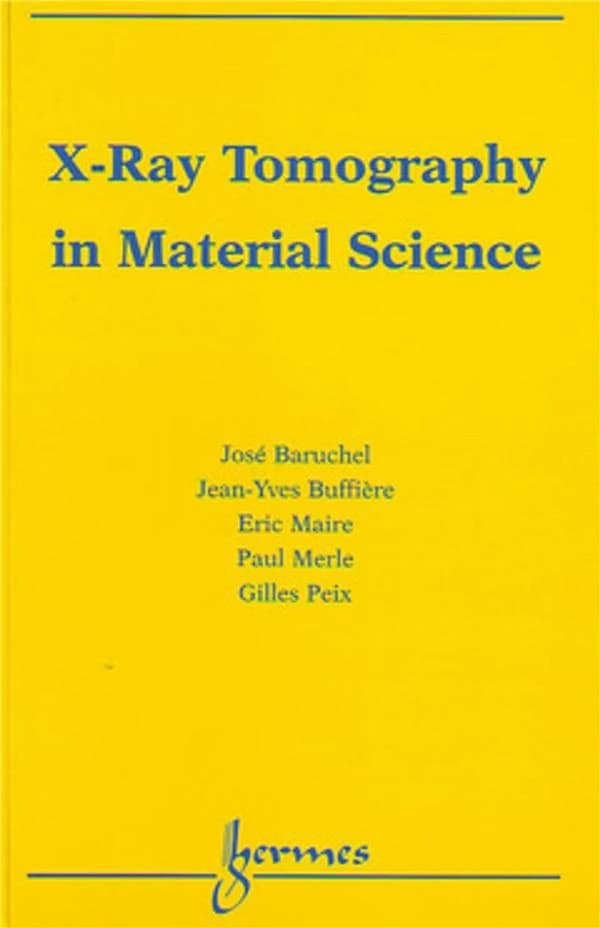 X-ray tomography in material science