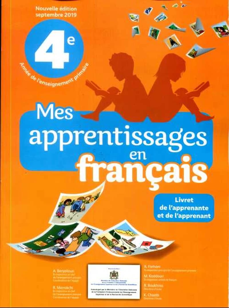 MES APPRENTISSAGE EN FRANCAIS 4 EME PRIMAIRE
