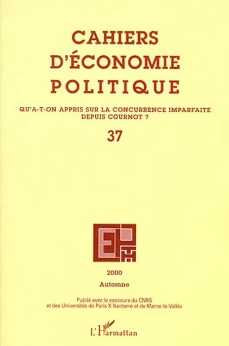 QU'A-T-ON APPRIS SUR LA CONCURRENCE IMPARFAITE DEPUIS COURNOT ?