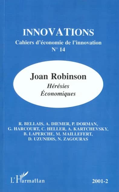Revue innovations n.14 : Joan Robinson ; hérésies économiques