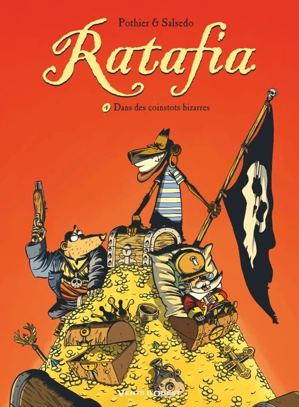 Dans des coinstots bizarres (Nouvelle éd.) scénario, Nicolas Pothier ; dessin, Frédérik Salsedo ; couleur, Greg Salsedo