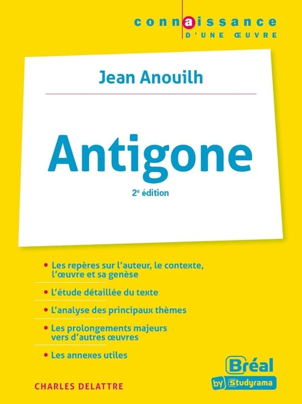 Jean Anouilh, "Antigone" (2e éd.) Charles Delattre,...