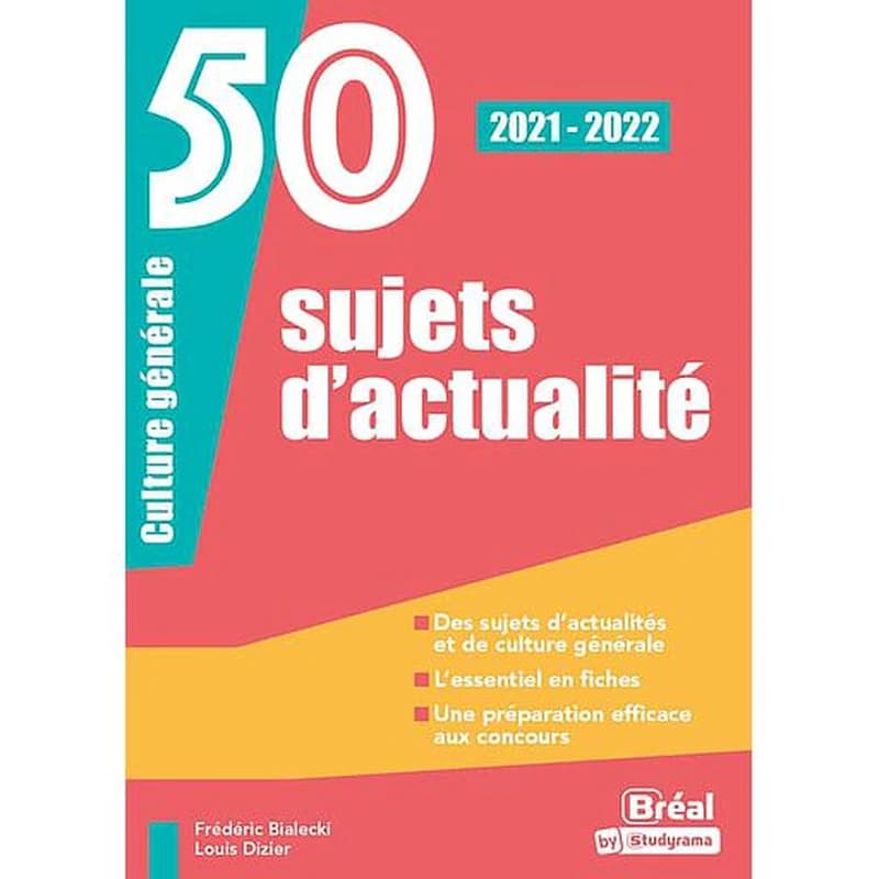 50 sujets d'actualité - Culture générale