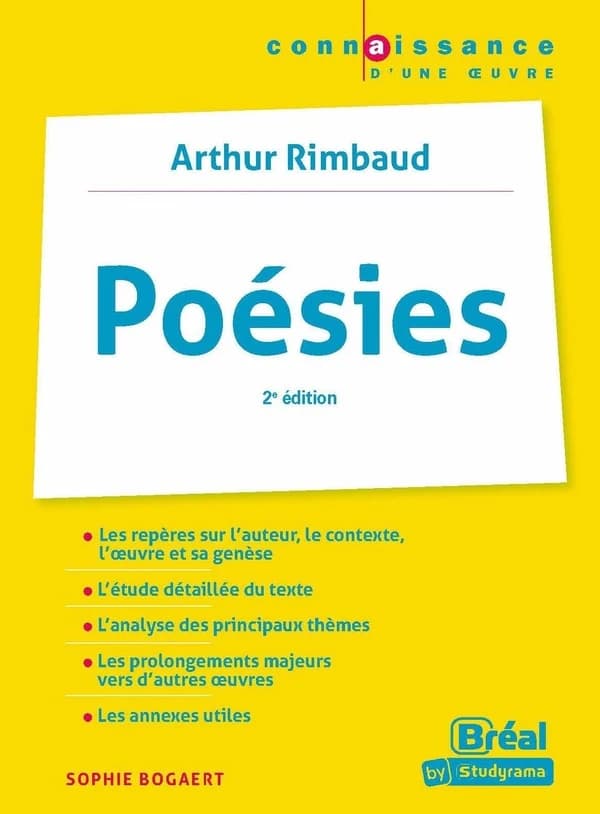 "Poésies", Arthur Rimbaud (2e éd.) Sophie Bogaert,...