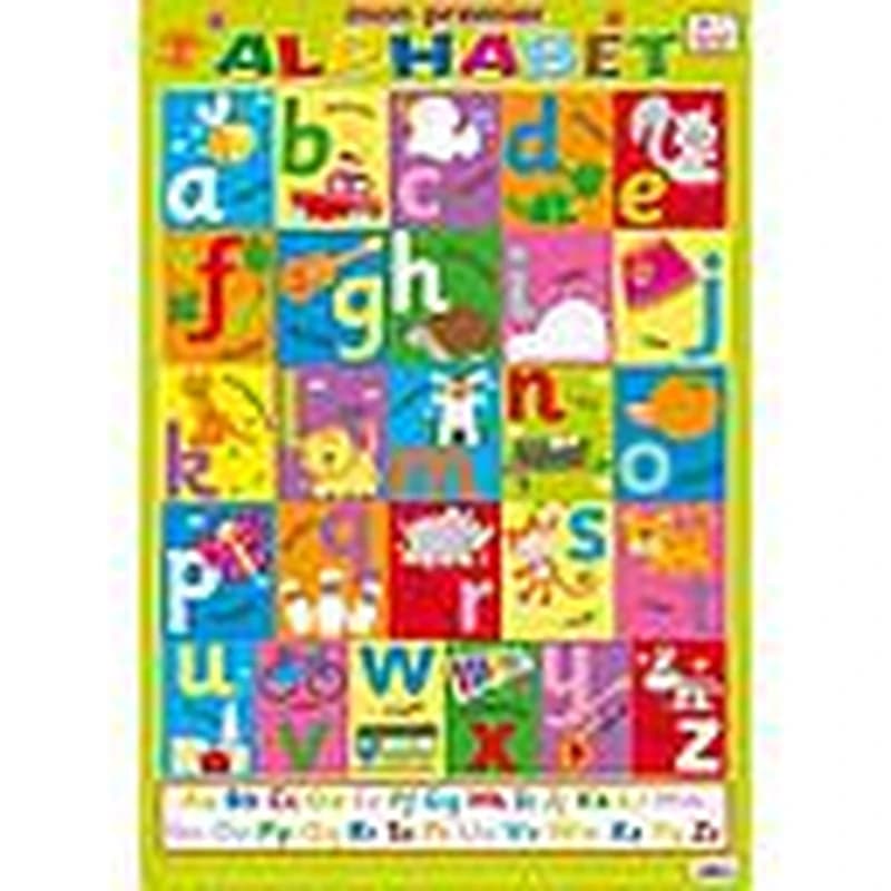 Posters recto verso - Mon premier alphabet