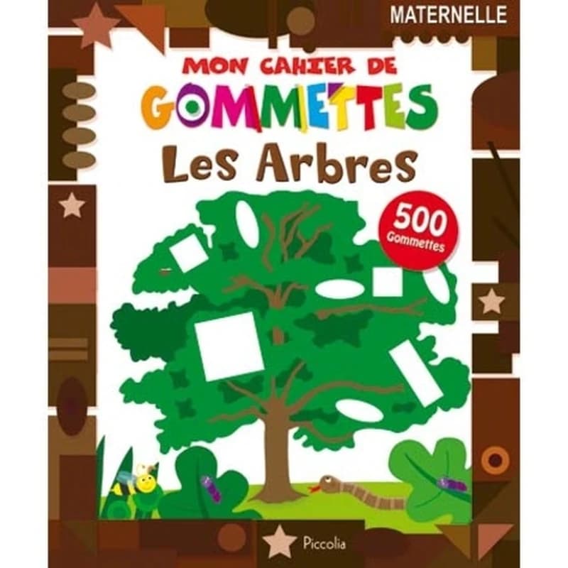 Les arbres - Gommettes
