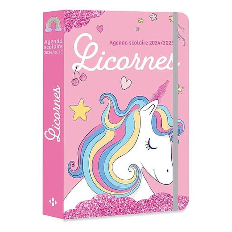Agenda scolaire Licornes
