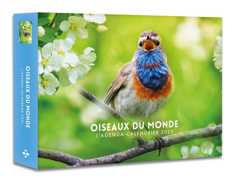 Agenda-calendrier : Oiseaux du monde (édition 2025)