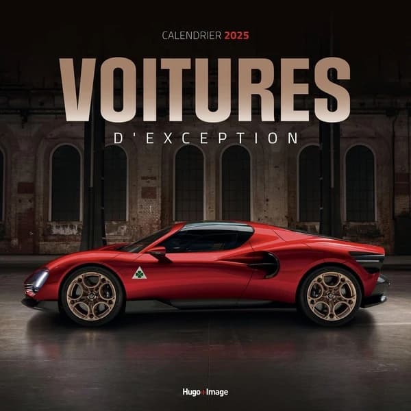 Calendrier mural : Voitures d'exception (édition 2025)
