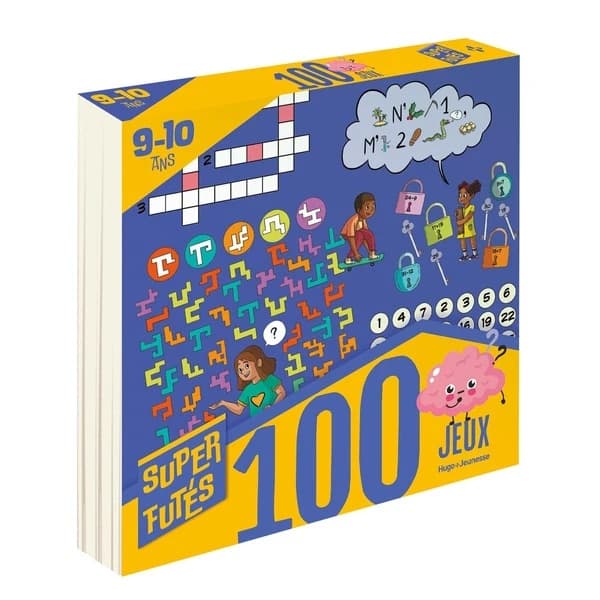 100 jeux pour super futés 9-10 ans