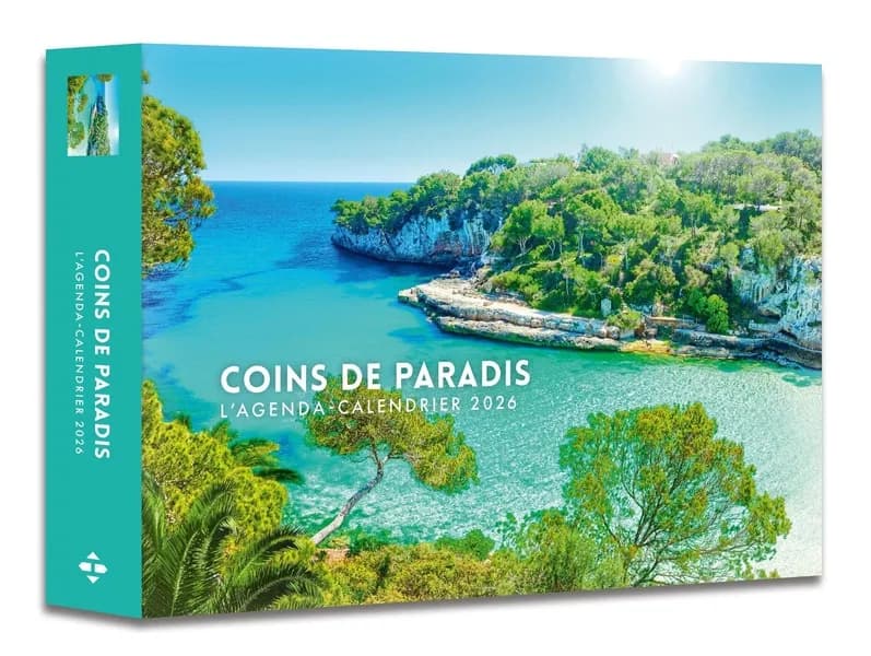 L'agenda-calendrier Coins de paradis