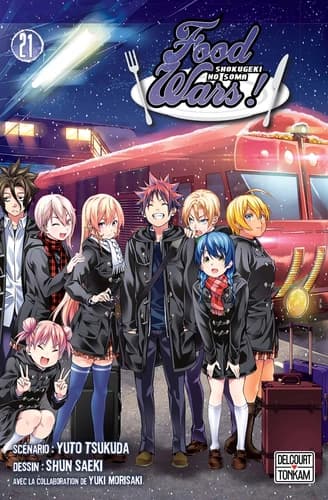 Le départ du train de Totsuki