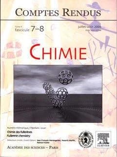 Comptes rendus Académie des sciences, Chimie, tome 9, fasc 7-8, juillet-août 2006 : chimie des fullerènes