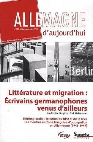 Littérature et migration : écrivains germanophones venus d'ailleurs