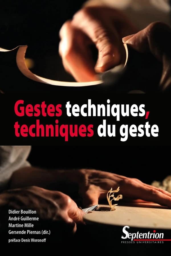 Gestes techniques, techniques du geste : approches pluridisciplinaires