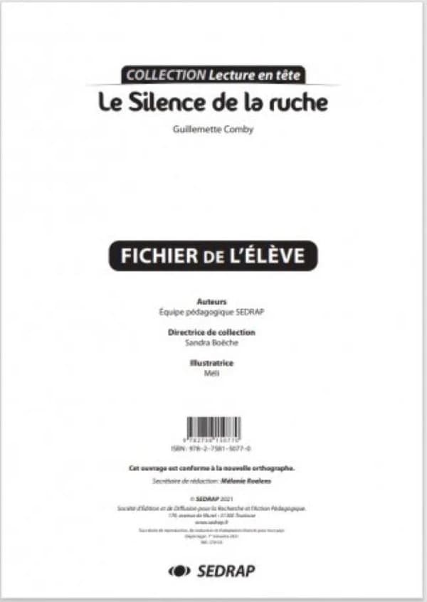 LE SILENCE DE LA RUCHE