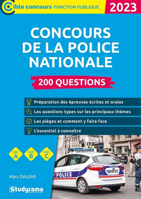 Concours de la police nationale : 200 questions