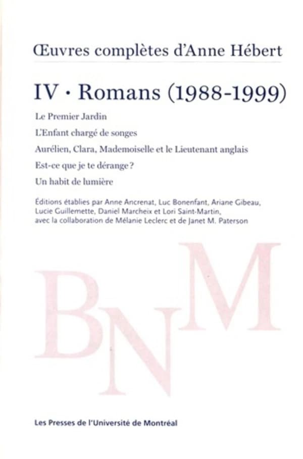 Romans 1988-1999. IV