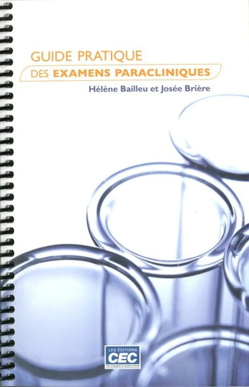 GUIDE PRATIQUE DES EXAMENS PARACLINIQUES