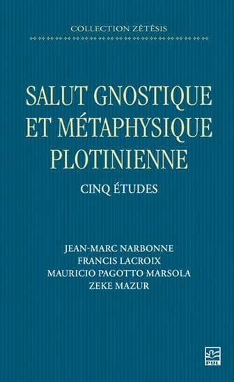 Salut gnostique et métaphysique plotinienne : cinq études