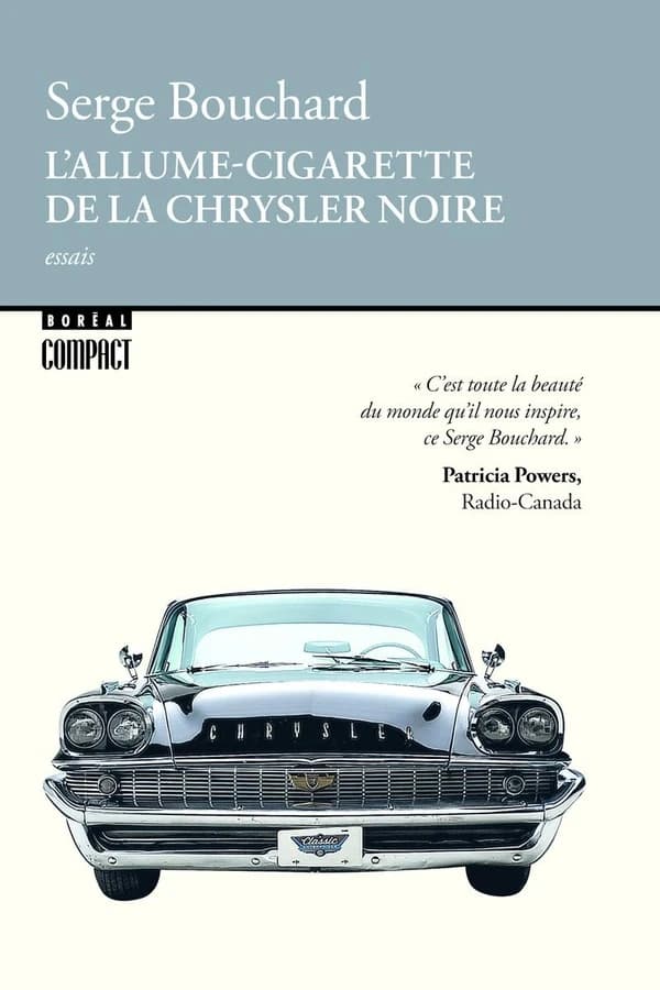 L'allume-cigarette de la chrysler noire