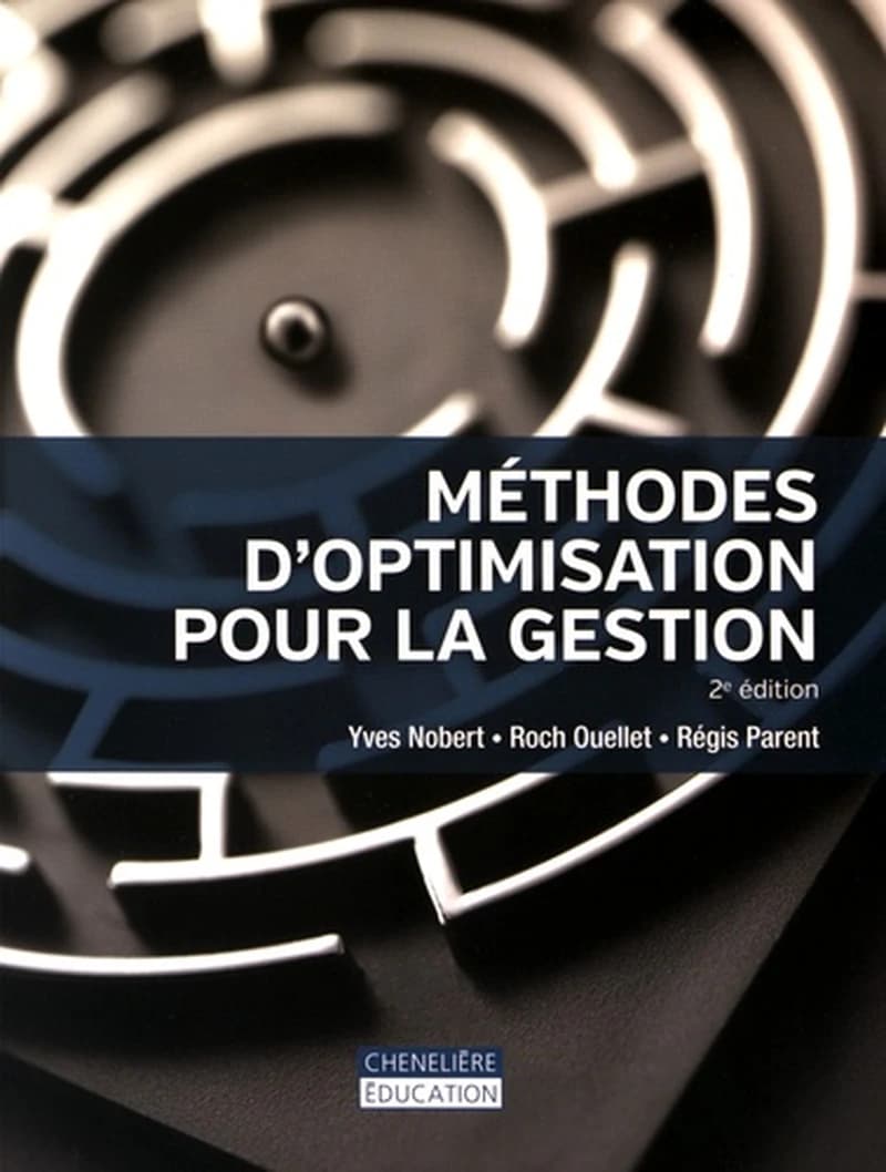 MÉTHODES D'OPTIMISATION POUR LA GESTION