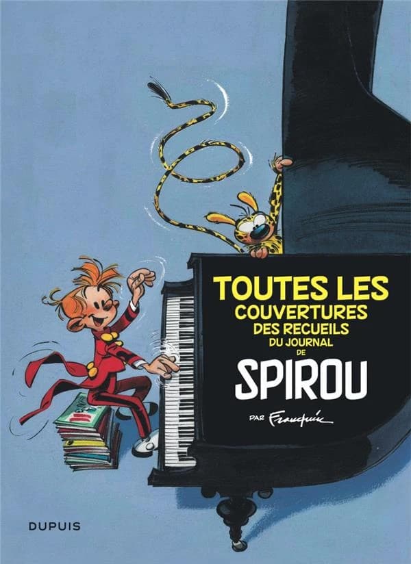 Toutes les couvertures des recueils du journal de Spirou