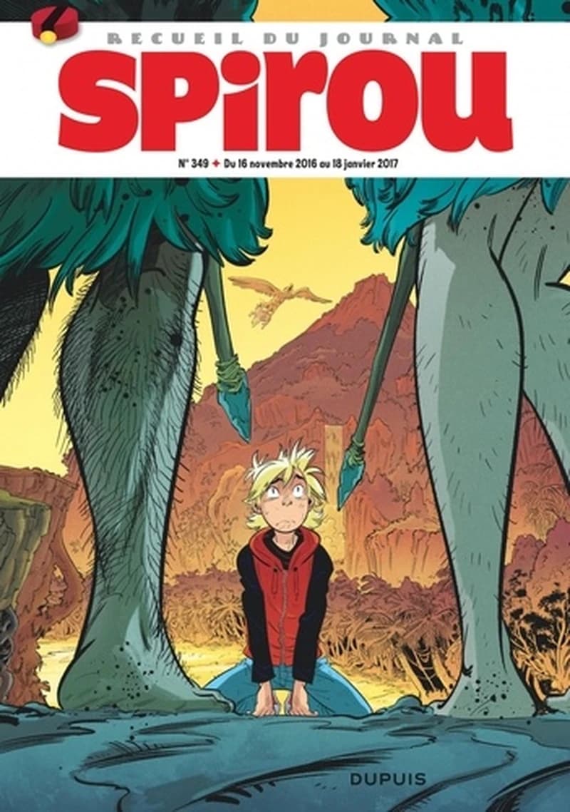 Spirou . 349e album : du 16 novembre 2016 au 18 janvier 2017