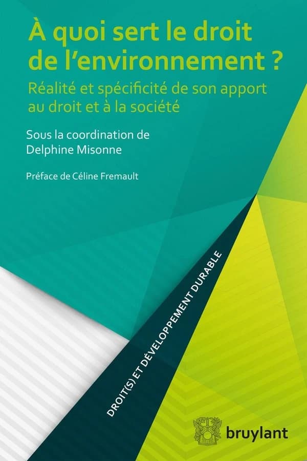 À quoi sert le droit de l'environnement ? : réalité et spécificité de son apport au droit et à la société